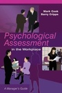 Cover: Psychological Assessment in the Workplace - Wiley