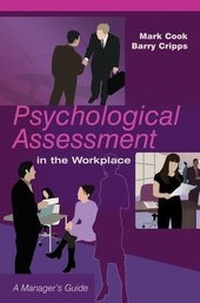 Enlarge image Cover: Psychological Assessment in the Workplace - Wiley