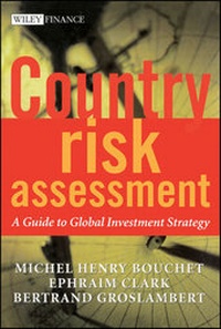 Enlarge image Cover: Country Risk Assessment - Wiley