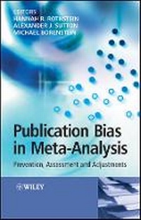 Enlarge image Cover: Publication Bias in Meta-Analysis - Prevention, Assessment and Adjustments - Wiley