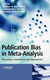Enlarge image Cover: Publication Bias in Meta-Analysis - Wiley