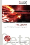 Cover: File_column - Betascript Publishing
