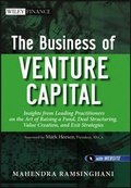 Cover: The Business of Venture Capital - Wiley