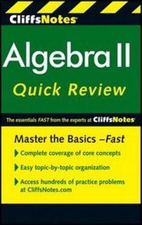 Enlarge image Cover: CliffsNotes Algebra II QuickReview: 2nd Edition - Cliffs Notes Inc.,U.S.