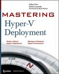 Cover: Mastering Hyper-V Deployment - Wiley