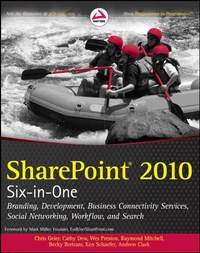 Enlarge image Cover: SharePoint 2010 Six-in-One - Wrox Press