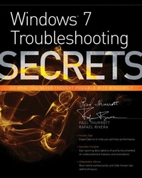 Enlarge image Cover: Windows 7 Troubleshooting Secrets - Wiley