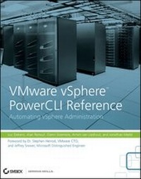 Enlarge image Cover: VMware vSphere PowerCLI Reference - Wiley