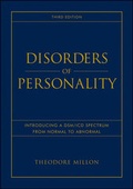 Cover: Disorders of Personality - Wiley