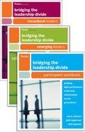 Cover: Bridging the Leadership Divide Participant Workbook and Emerging Leaders Assessment Set - Wiley