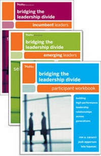 Enlarge image Cover: Bridging the Leadership Divide Participant Workbook and Emerging Leaders Assessment Set - Wiley