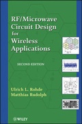 Cover: RF / Microwave Circuit Design for Wireless Applications - Wiley