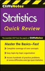 Cover: CliffsNotes Statistics Quick Review - Cliffs Notes Inc.,U.S.