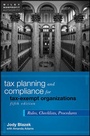 Bild: Tax Planning and Compliance for Tax-Exempt Organizations - Wiley