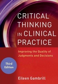 Cover: Critical Thinking in Clinical Practice - Wiley