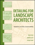 Cover: Detailing for Landscape Architects - Wiley
