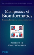 Cover: Mathematics of Bioinformatics - Wiley