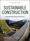 Cover: Sustainable Construction - Wiley