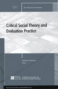 Enlarge image Cover: Critical Social Theory and Evaluation Practice - Jossey-Bass