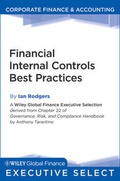 Cover: Financial Internal Controls Best Practices - Wiley