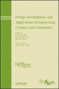 Cover: Design, Development and Applications of Engineering Ceramics and Composites - Ceramics Transactions V215 - Wiley