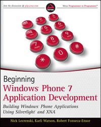 Enlarge image Cover: Beginning Windows Phone 7 Application Development - Wrox Press
