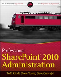 Abbildung von: Professional SharePoint 2010 Administration - Wrox