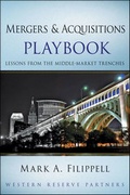 Cover: Mergers and Acquisitions Playbook - Wiley