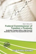 Cover: Federal Commissioner of Taxation V Peabody - Aud Publishing