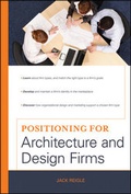 Cover: Positioning for Architecture and Design Firms - Wiley