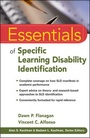 Cover: Essentials of Specific Learning Disability Identification - Wiley