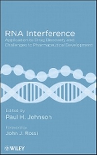 Enlarge image Cover: RNA Interference - Application to Drug Discovery and Challenges to Pharmaceutical Development - Wiley