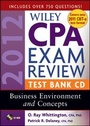 Cover: Wiley CPA Exam Review 2012 Test Bank 1 Year Access - Wiley