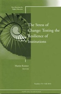 Cover: The Stress of Change: Testing the Resilience of Institutions - Jossey-Bass