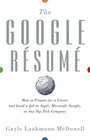 Cover: The Google Resume - Wiley