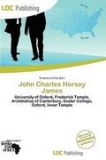 Cover: John Charles Horsey James - Loc Publishing