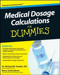 Enlarge image Cover: Medical Dosage Calculations For Dummies - Wiley