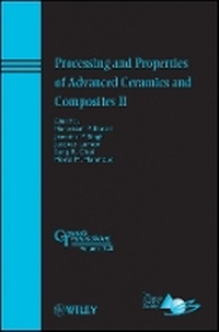 Enlarge image Cover: Processing and Properties of Advanced Ceramics and Composites II - Ceramic Transactions V220 - Wiley