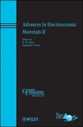 Cover: Advances in Electroceramic Materials II - Wiley