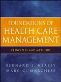 Cover: Foundations of Health Care Management - Jossey-Bass