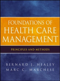 Enlarge image Cover: Foundations of Health Care Management - Jossey-Bass