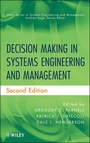 Cover: Decision Making in Systems Engineering and Management - Wiley