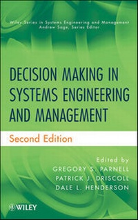 Enlarge image Cover: Decision Making in Systems Engineering and Management - Wiley