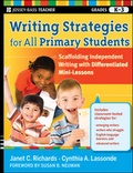 Cover: Writing Strategies for All Primary Students - Jossey-Bass