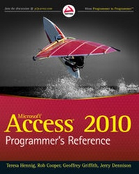 Enlarge image Cover: Access 2010 Programmer's Reference - Wrox