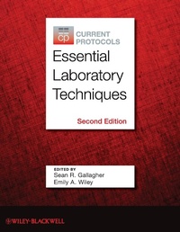 Enlarge image Cover: Current Protocols Essential Laboratory Techniques - Wiley