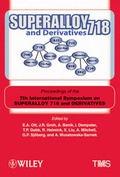 Cover: Superalloy 718 and Derivatives - Wiley