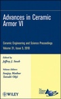 Cover: Advances in Ceramic Armor VI, Volume 31, Issue 5 - Wiley