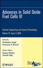 Cover: Advances in Solid Oxide Fuel Cells VI, Volume 31, Issue 4 - Wiley