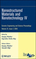 Cover: Nanostructured Materials and Nanotechnology IV, Volume 31, Issue 7 - Wiley